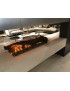 Caminetto MaisonFire elettrico ad acqua BRACE 50 e 100 METAL