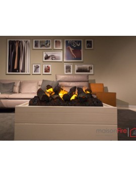 Caminetto MaisonFire elettrico ad acqua BRACE 50 e 100 LEGNA