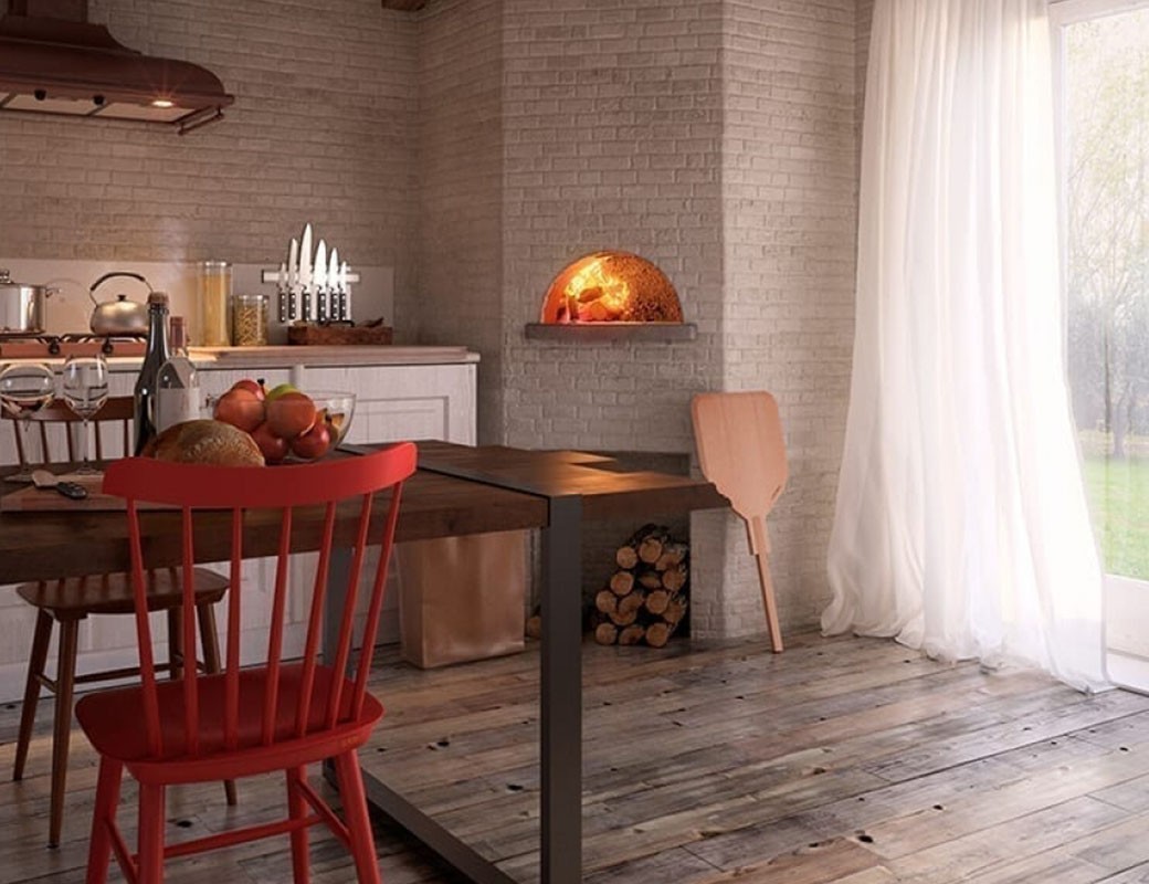 Forno Pizza mod. CUPOLINO a legna