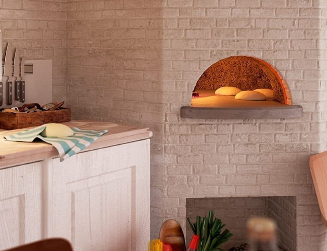 Forno Pizza mod. CUPOLINO a legna
