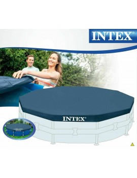 INTEX Copertura per piscina fuori terra tonda diametro 457 cm 28032