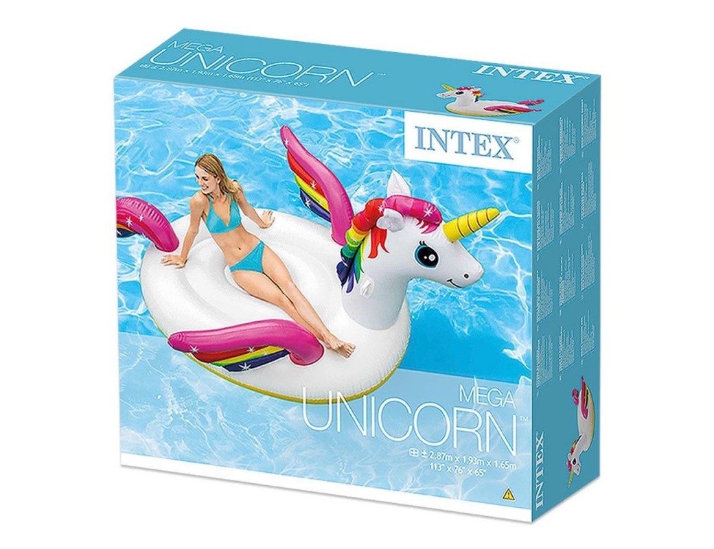 INTEX Gonfiabile Unicorno 57281