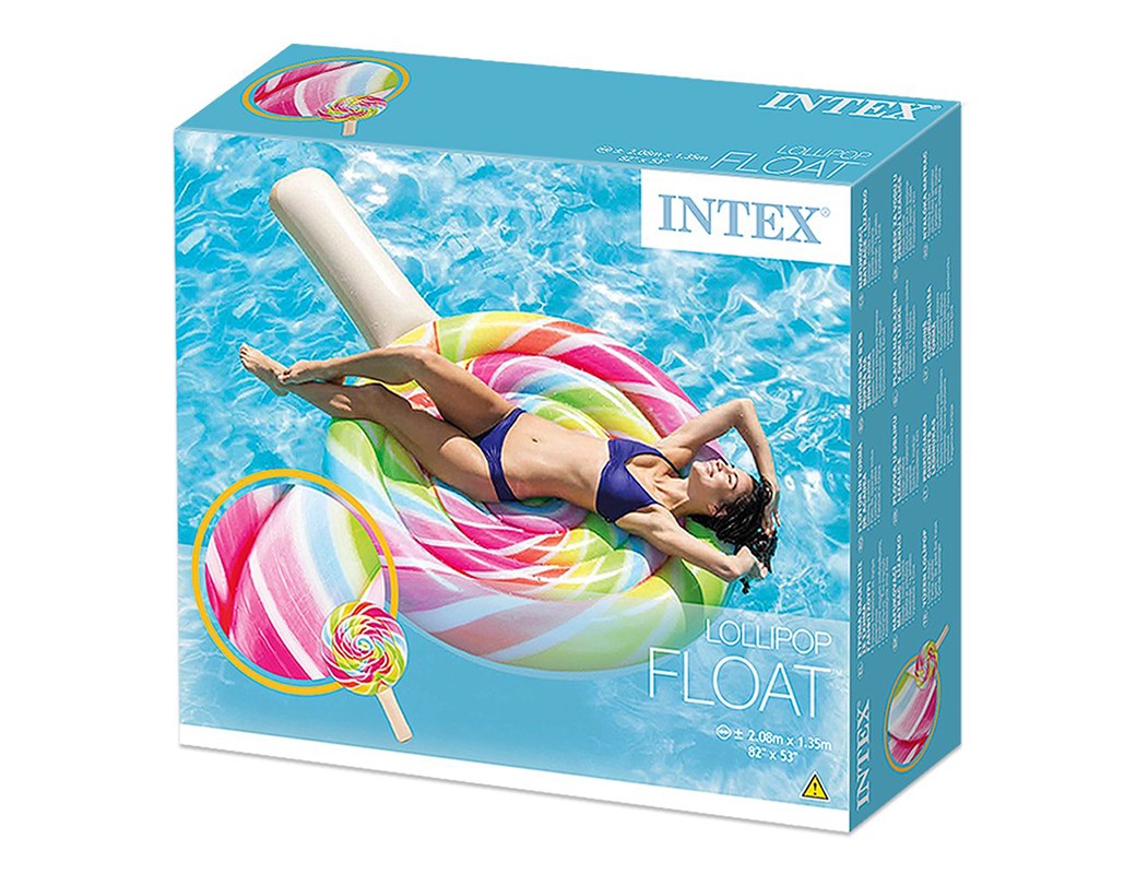 INTEX Gonfiabile Materassino Lollipop 58753