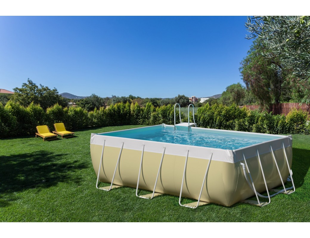 Piscina Laghetto SPECIAL BEIGE 26 - 2,80 x 6,60 x H.1,25 mt.