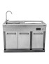 Cucina da esterno CHAR-BROIL modulo LAVELLO e FRIGO