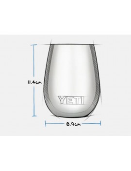 YETI bicchiere da vino Rambler da 10 oz (295ml)