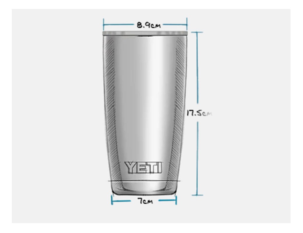 YETI bicchiere Rambler da 20 oz (591ml)