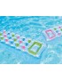 INTEX Gonfiabile Materassino Trasparente 18 buchi 59894